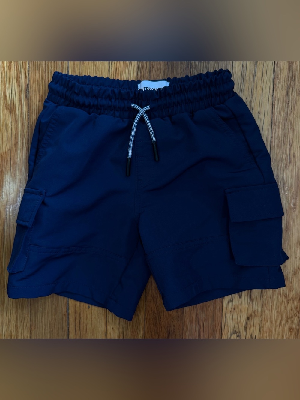 💙 Sovereign Code Navy Elastic Waist Cargo Shorts 💙